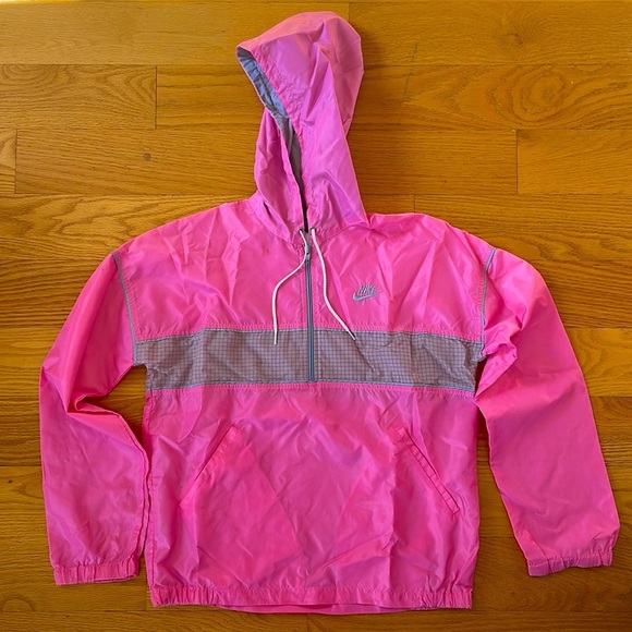 NIKE PINK WINDBREAKER - Picture 1 of 2